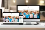 Mockup mit der Website von Zahnarztpraxis Kummersbrück Dr. Kraska