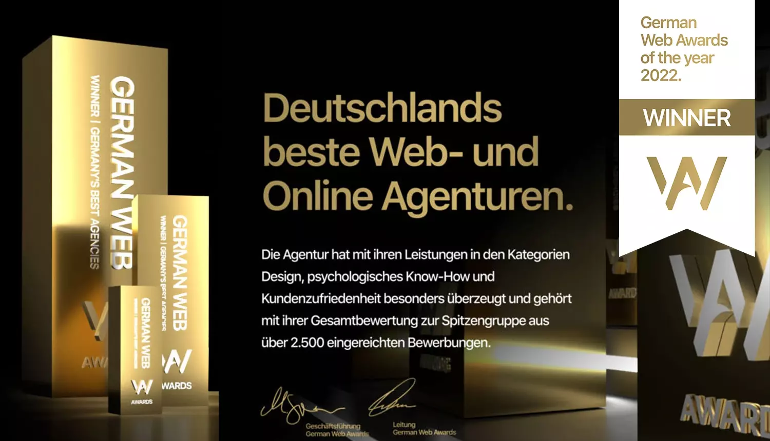 GERMAN WEB AWARDS 2022
