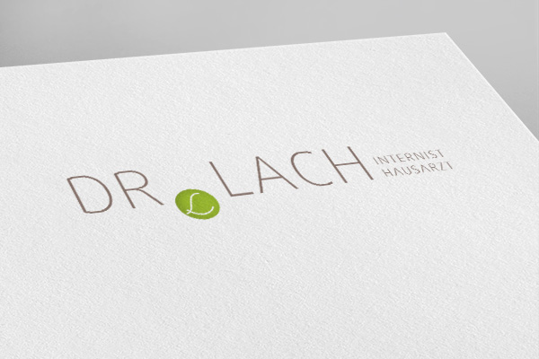 Internist Dr. Lach Steffen Werder Logo Design