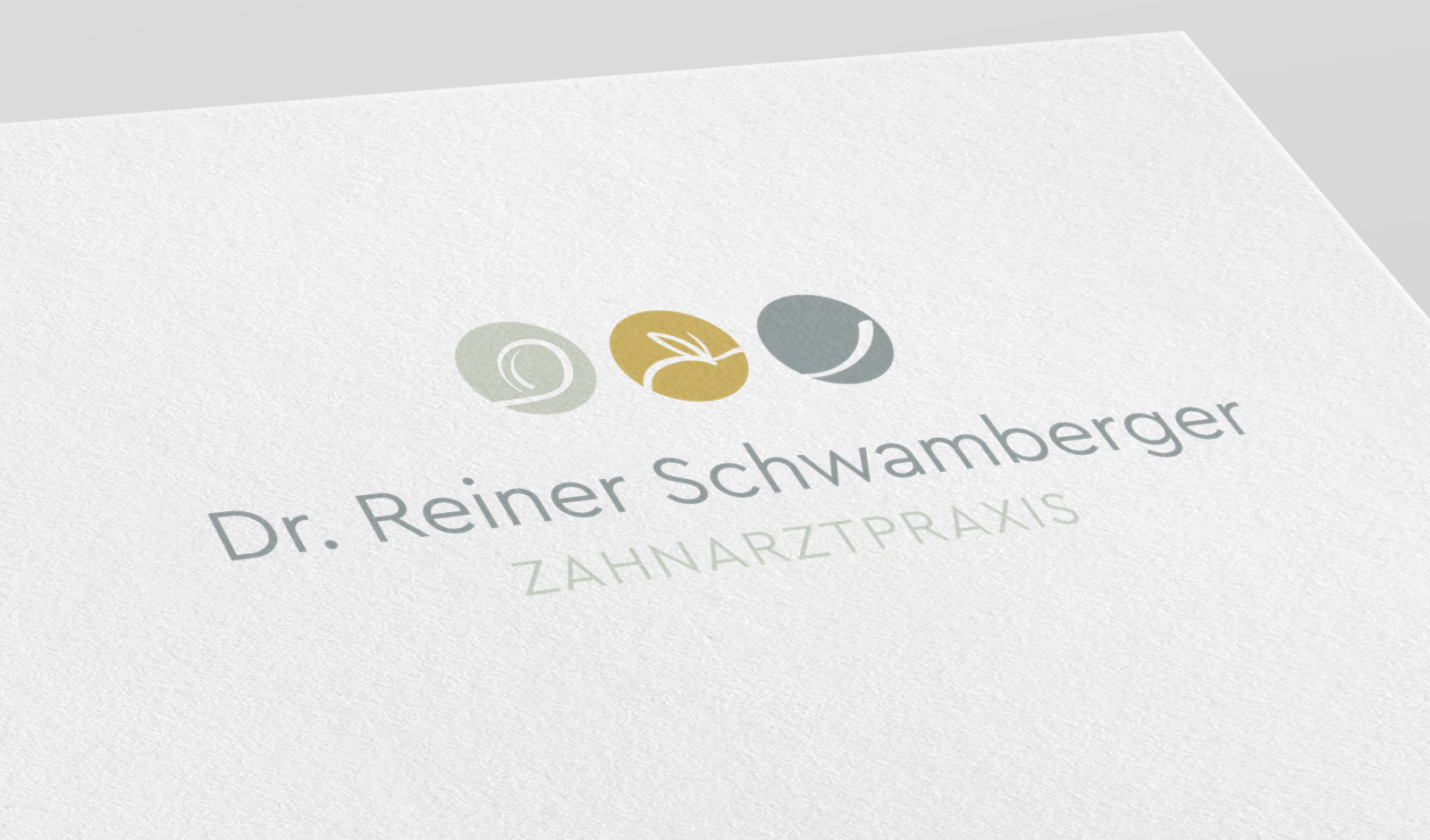 Zahnarzt Dr. Schwamberger Reiner in Weißenburg, Logodesign