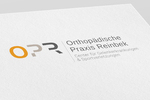Orthopädische Praxis Reinbeck OPR Thorsten Siemssen, Logodesign