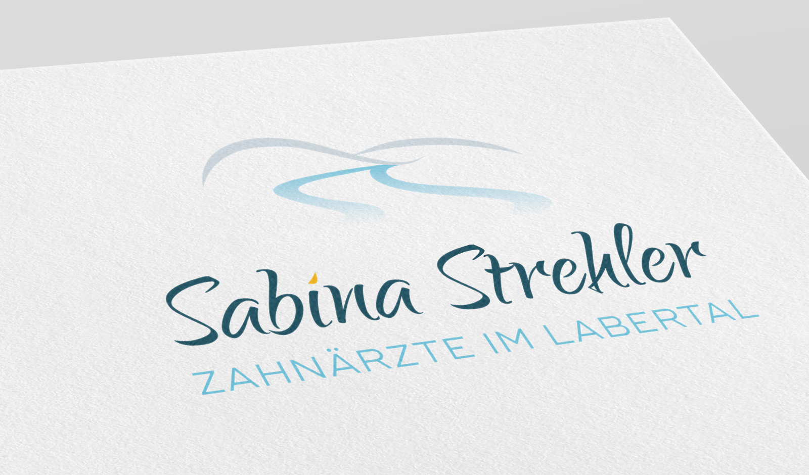 Zahnarztpraxis Sabina Strehler Rain - Logodesign