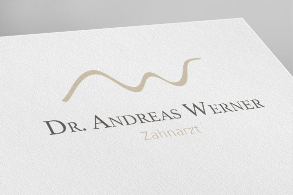 Zahnarztpraxis Dr. Andreas Werner in Immenstadt Logodesign