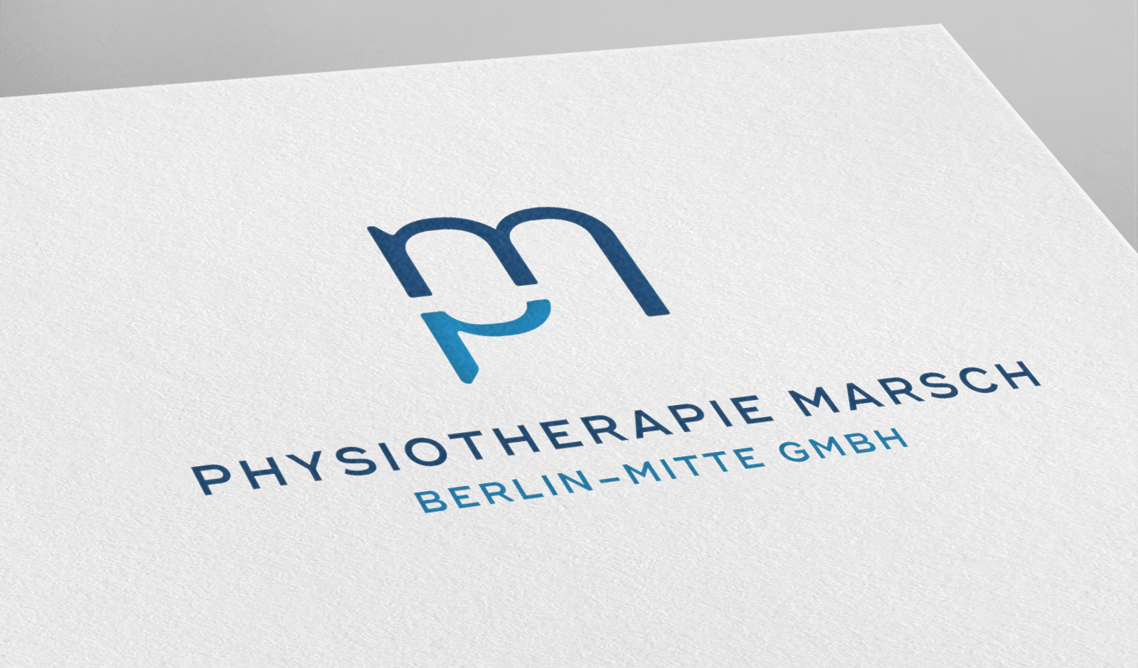 Physiotherapie Dr. Christian Marsch Berlin-Mitte, Logodesign