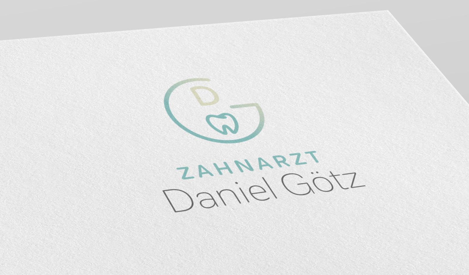 Zahnarztpraxis Daniel Götz in Sulzbach-Rosenberg, Logodesign