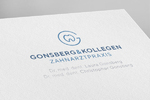 Zahnarztpraxis Dres. Gonsberg in Berlin-Spandau, Logodesign