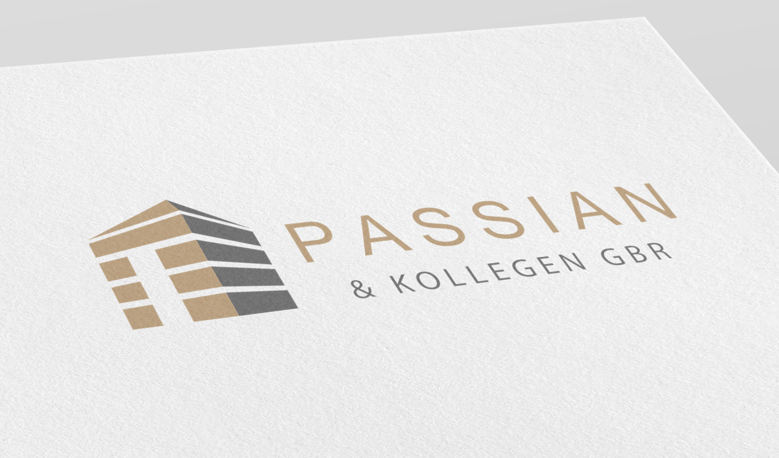 Logodesign für Anwaltskanzlei Passian & Kollegen GbR in Straubing