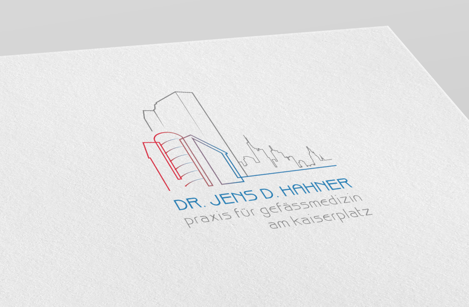 Praxis für Gefäßchirurgie Dr. Jens D. Hahner in Frankfurt am Main, Logodesign