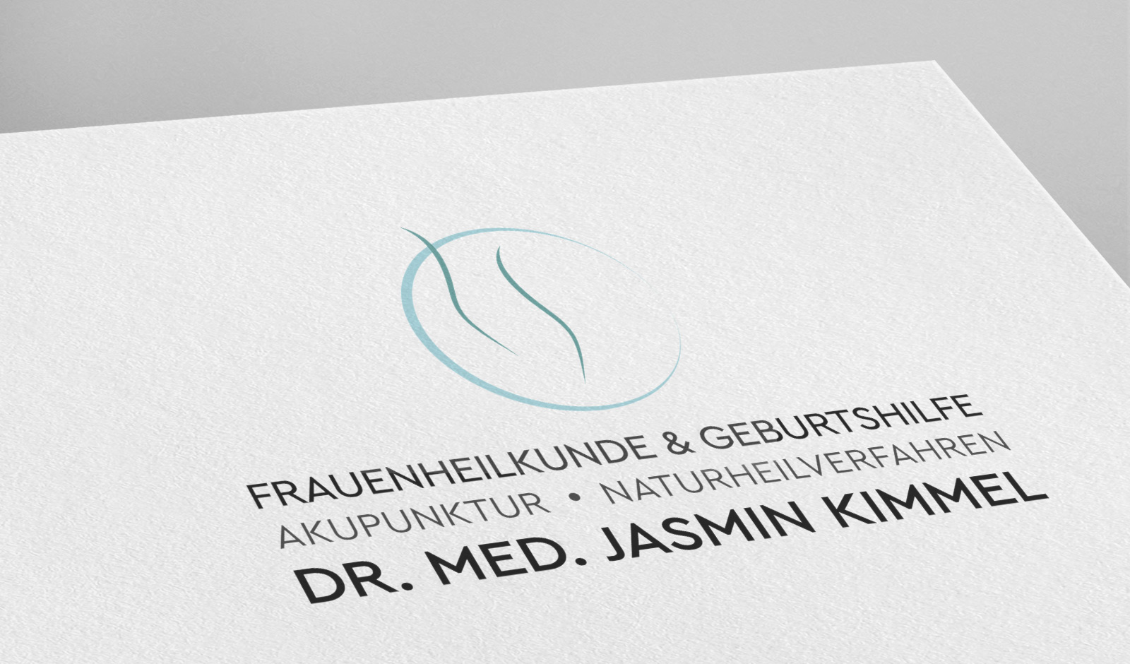Logodesign für eine Frauenarztpraxis in Haßfurt