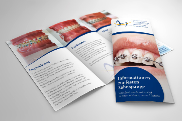Zahnarztpraxis Dr. Muhr / Muhr / Dr. Kujat Viechtach Flyer Design