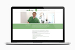 Website Homepage Design für Zahnarzt Dr. Guido Rapp, Frankfurt-Niederrad