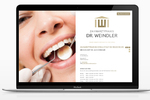 Zahnarzt Dr. Alois Weindler in Donaustauf bei Regensburg, Webvisitenkarte